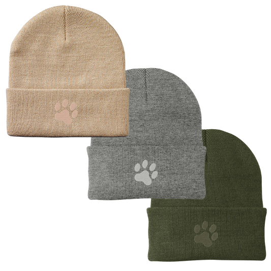 Dog Paw Beanie