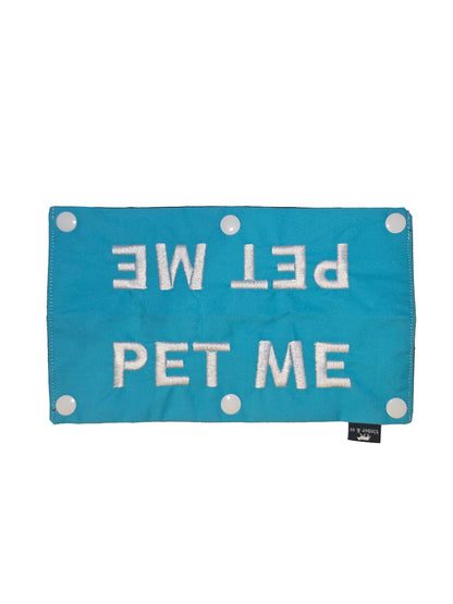 Pet Me Embroidered Dog Leash Wrap