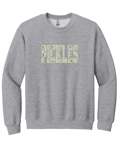 Pickles Applique - Embroidered Crew