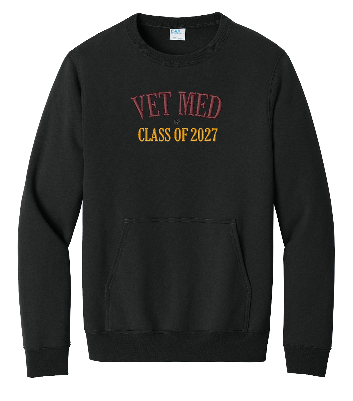 Ved Med - Class of  - Embroidered Pocket Crew