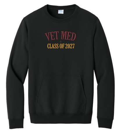 Ved Med - Class of  - Embroidered Pocket Crew