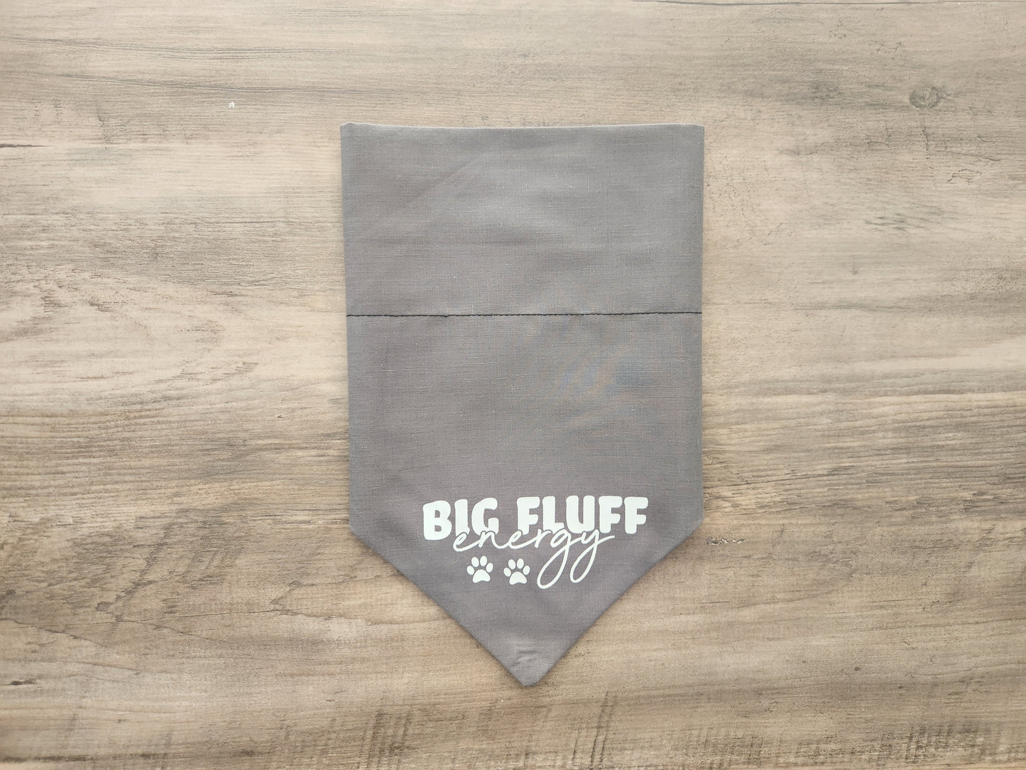 Big Fluff Energy - Over the Collar Doggie Bandana