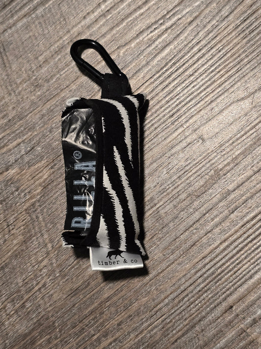 Zebra Poop Bag Holder