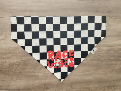 Race Vibes - Over the Collar Doggie Bandana