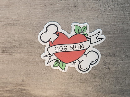 Dog Mom Tattoo Sticker