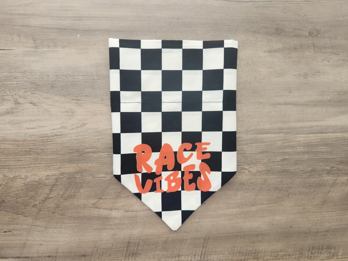 Race Vibes - Over the Collar Doggie Bandana