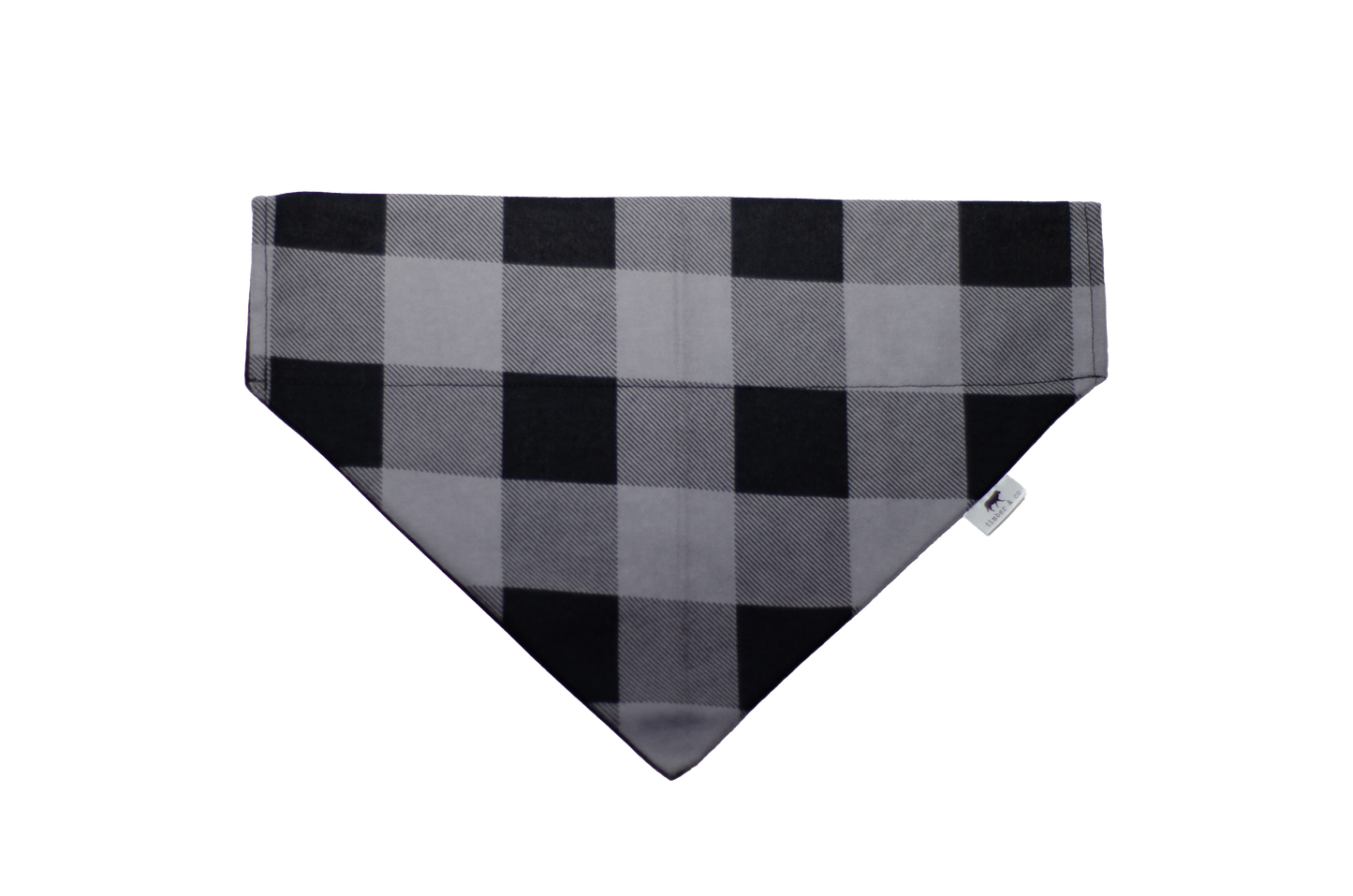 Shadow Check - Over the Collar Doggie Bandana