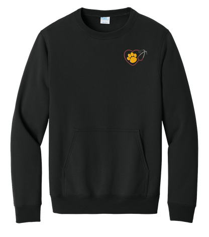 Stethoscope - Embroidered Pocket Crew