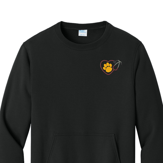 Stethoscope - Embroidered Pocket Crew