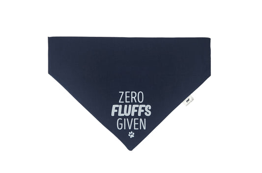 Zero Fluffs Given - Over the Collar Doggie Bandana